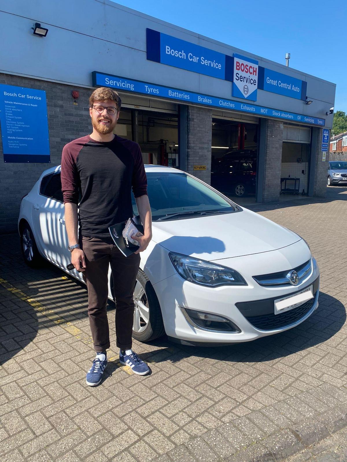 Another happy Great Central Auto customer