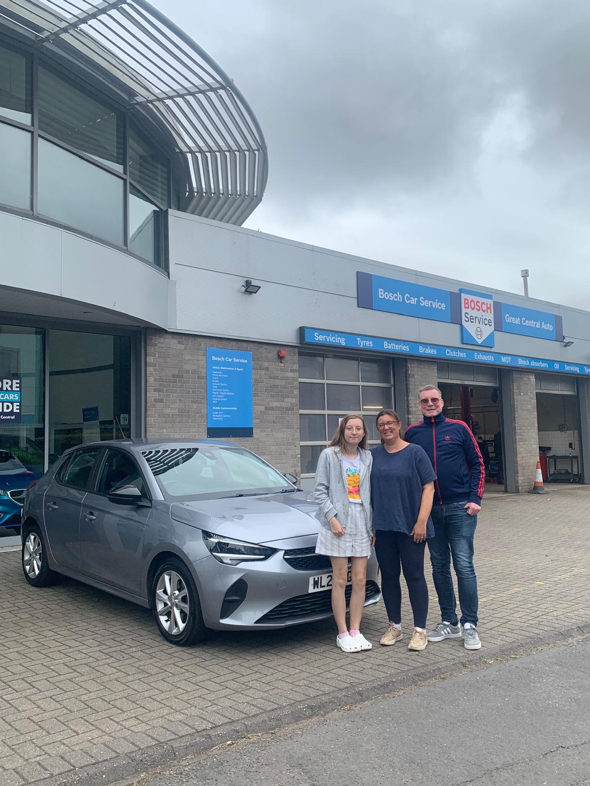 Another happy Great Central Auto customer