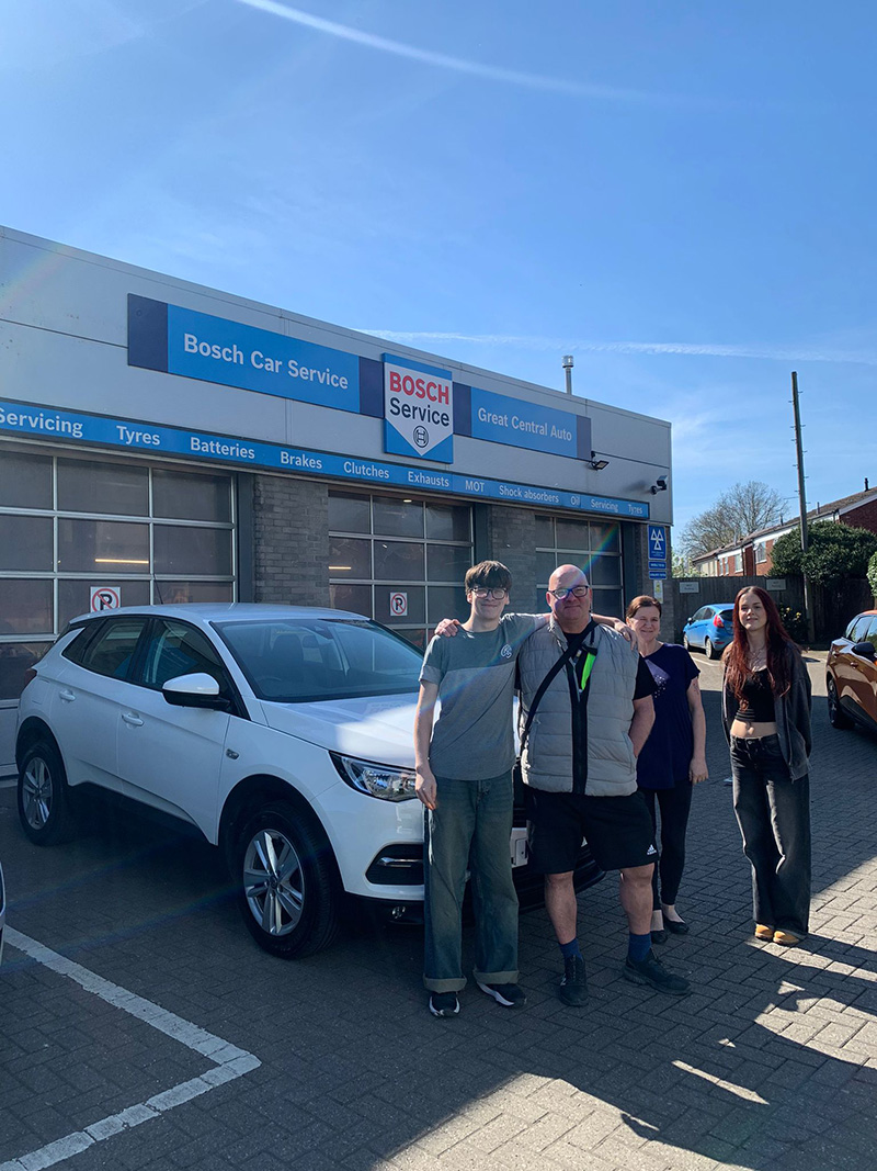 Another happy Great Central Auto customer