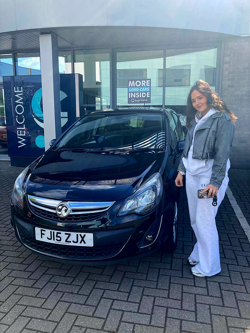 Another happy Great Central Auto customer
